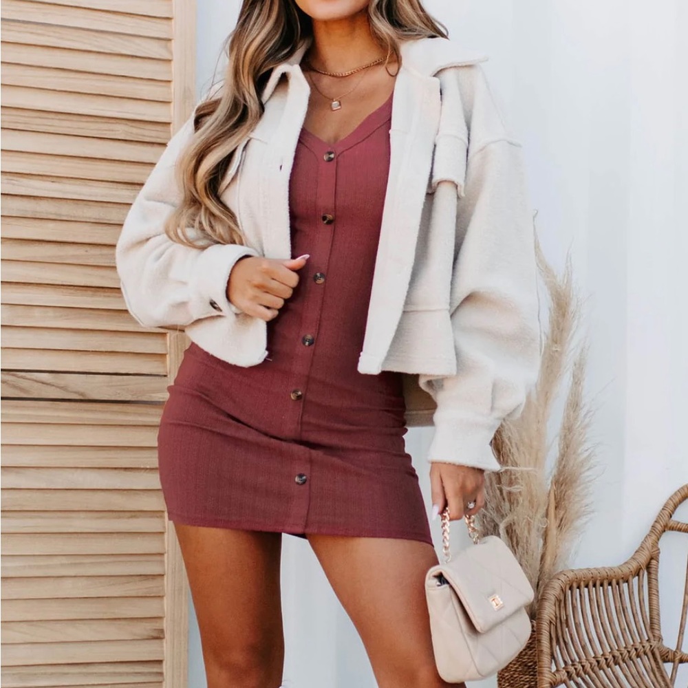 Oversize shacket - size small